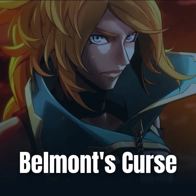 Close-up animated portrait of blonde vampire hunter Rose Belmont looking forward with an intense expression.