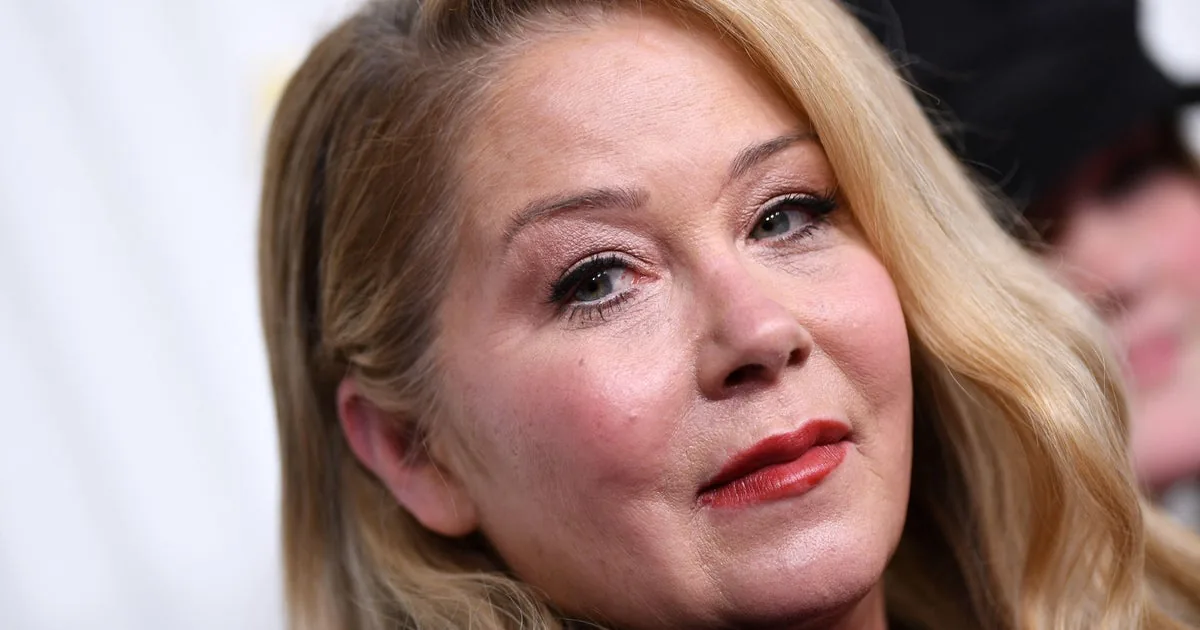 Christina Applegate speaking publicly about her neurological symptoms and advocacy work.
