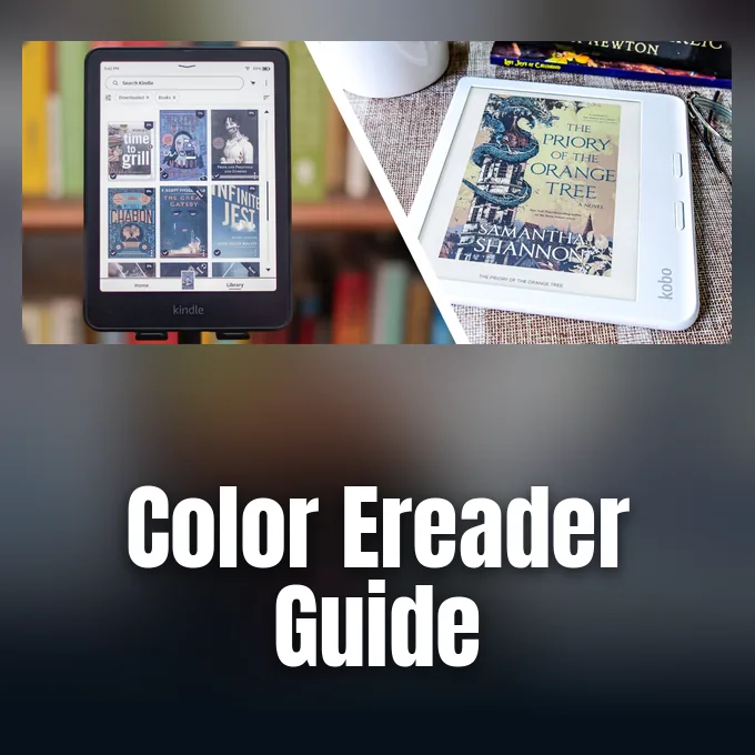 Official promotional image for color ereader options published by TechRadar.