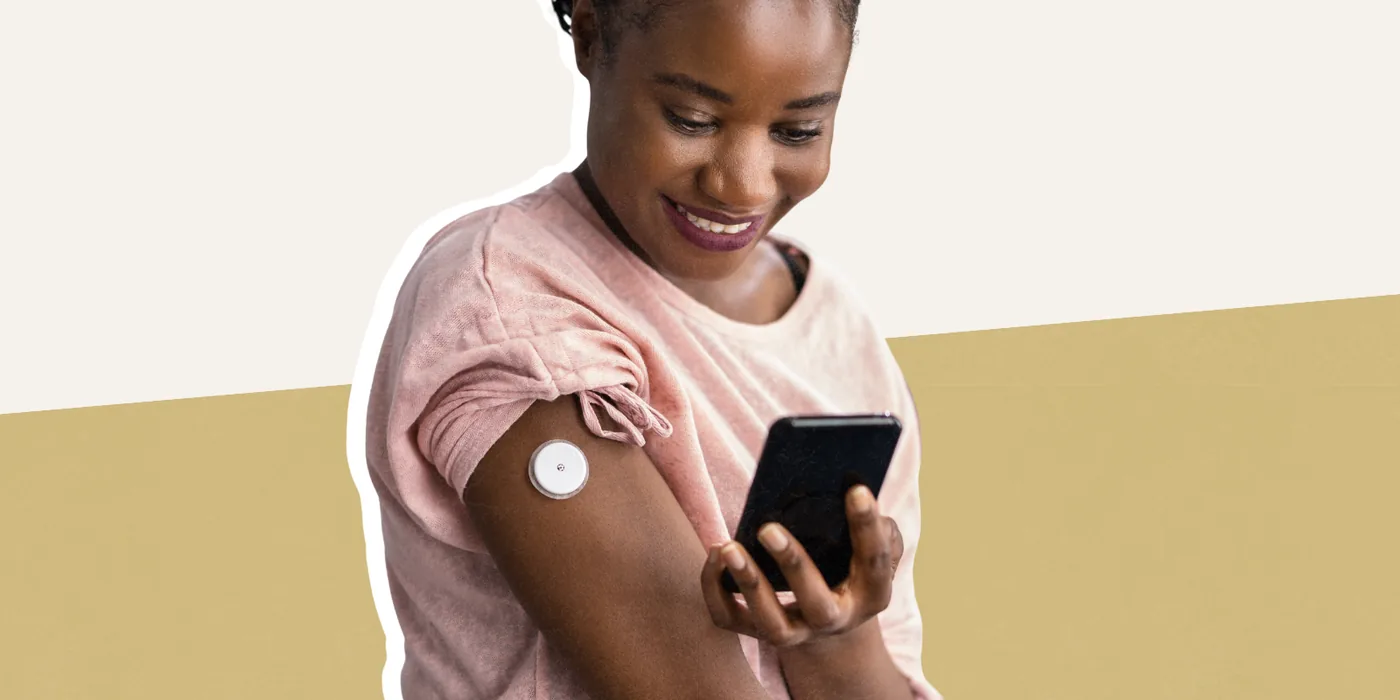 Graphic summarizing the University of Colorado Anschutz study on diabetes devices