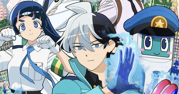 Promotional artwork for Super Psychic Policeman Chojo streaming on Crunchyroll.