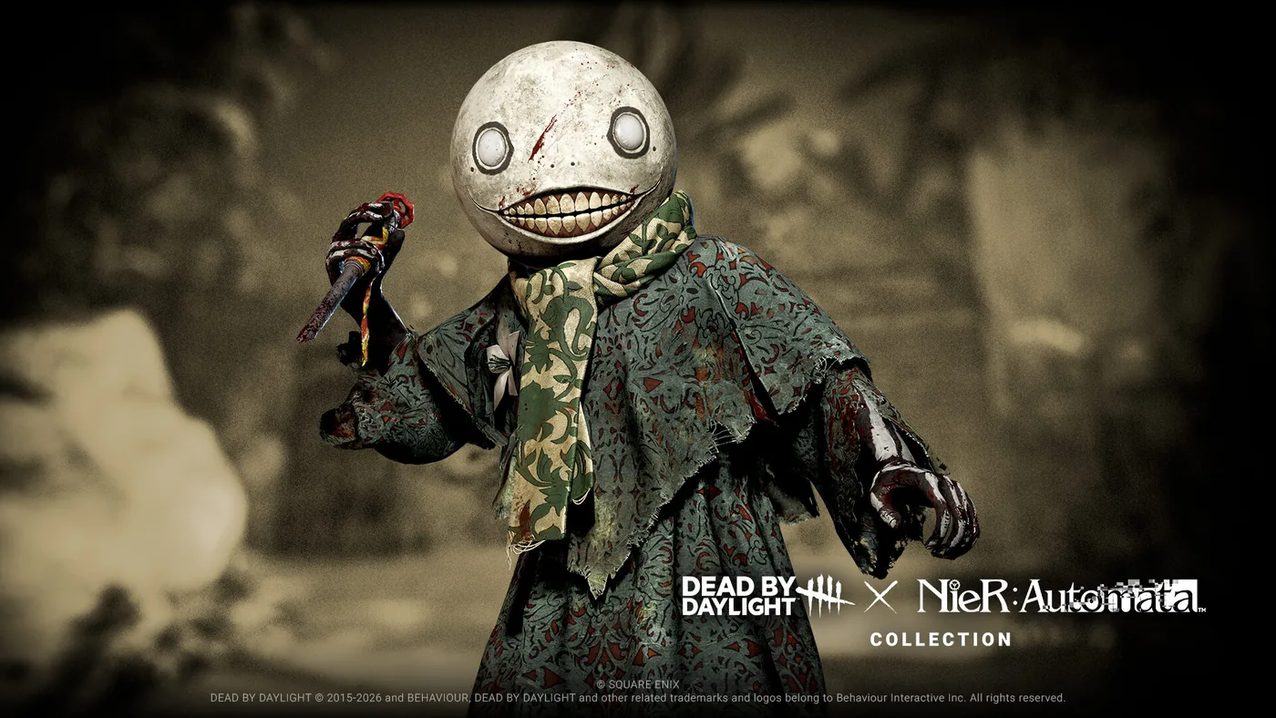 Dead by Daylight NieR collection promotional artwork