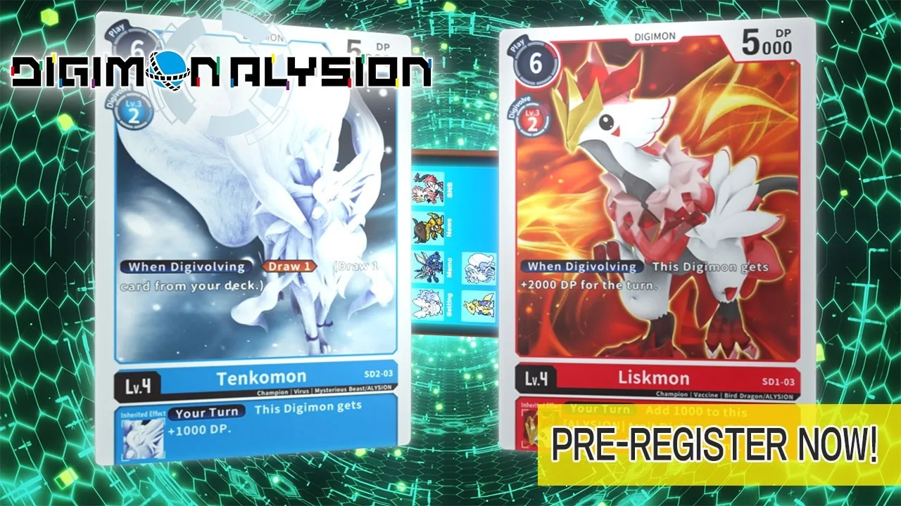 Official promotional video thumbnail for the English card game preview.