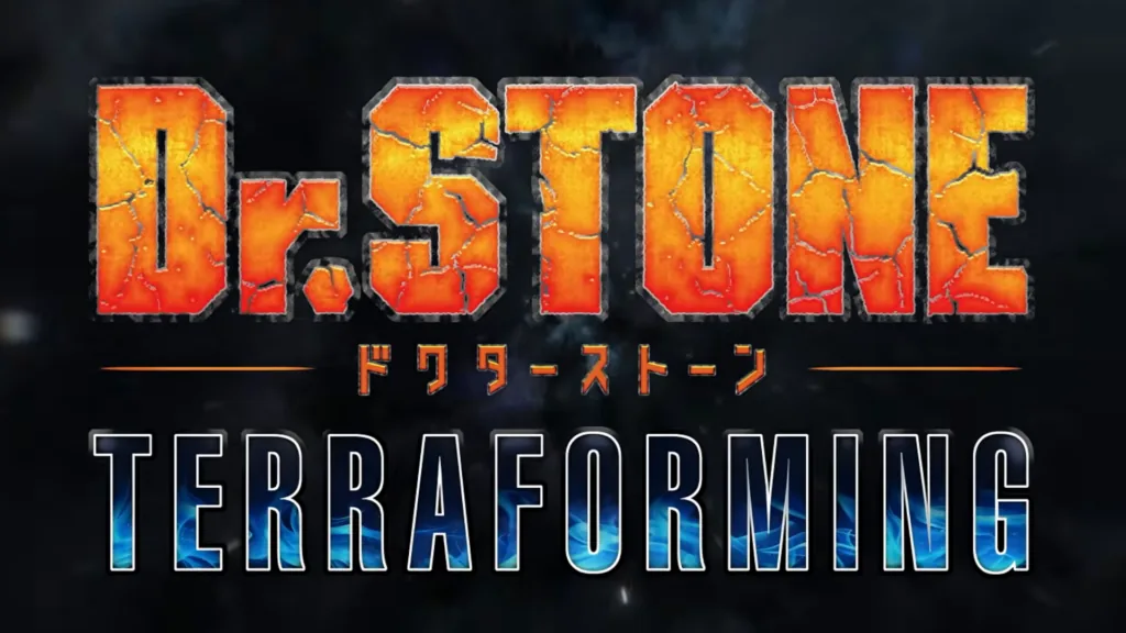 Key visual illustration released to celebrate the Dr. Stone anime announcement.