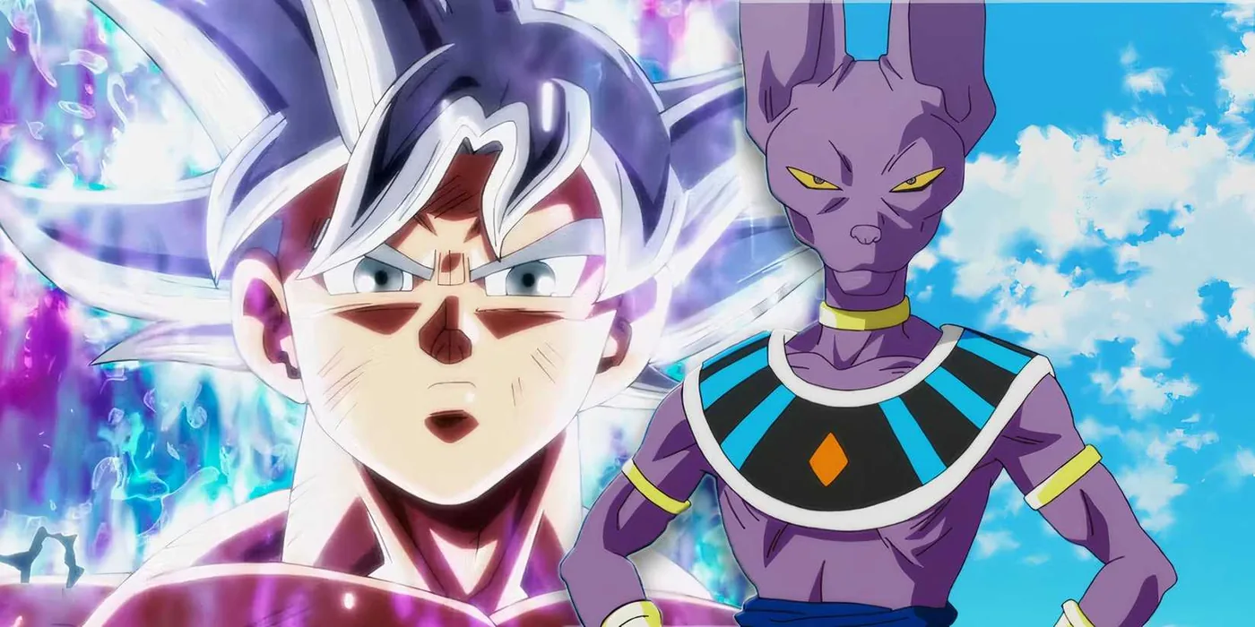 Ultra Instinct Goku and Beerus in Dragon Ball Super