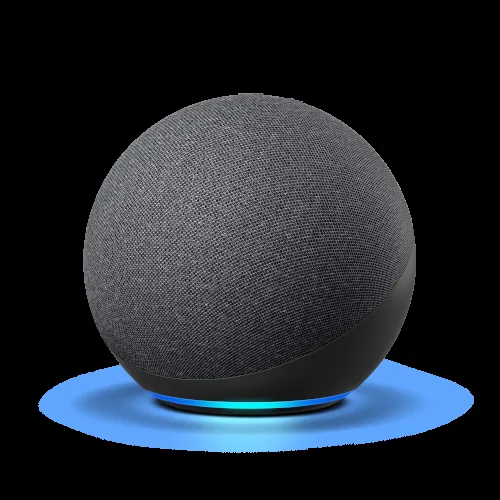 Amazon Echo fourth generation smart speaker.
