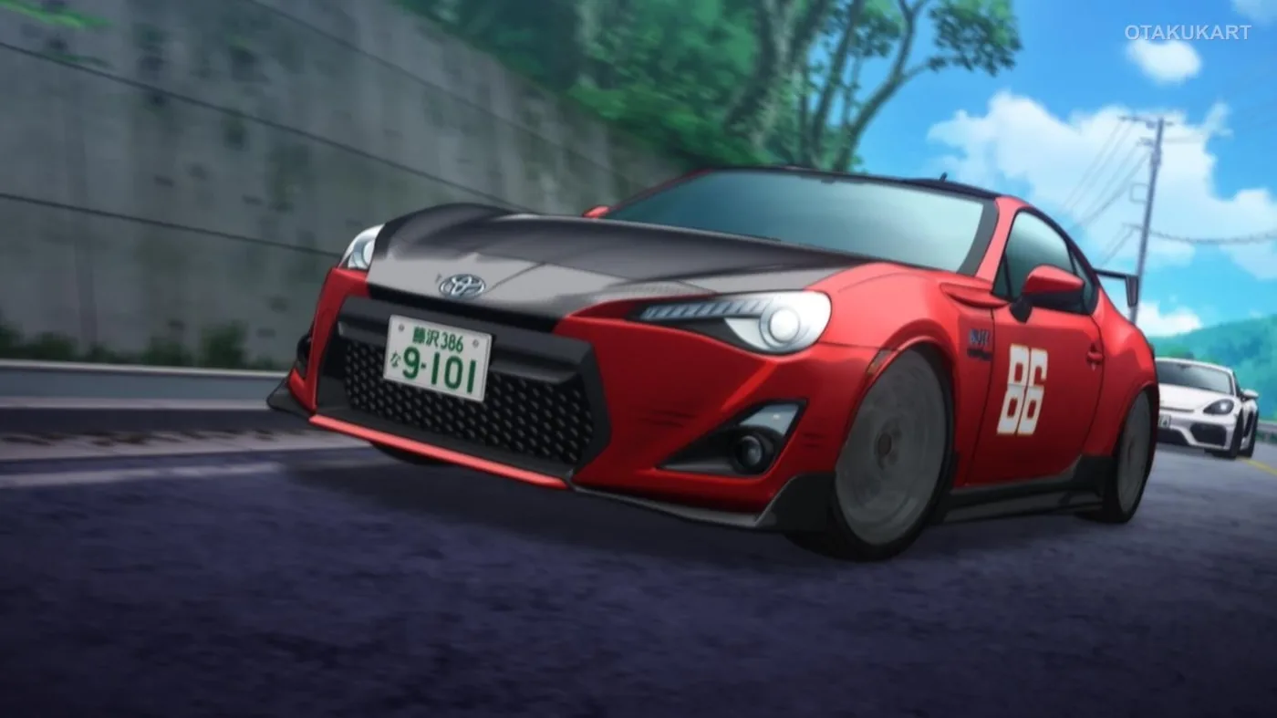 Felix Film animated racing sequence from MF Ghost television series
