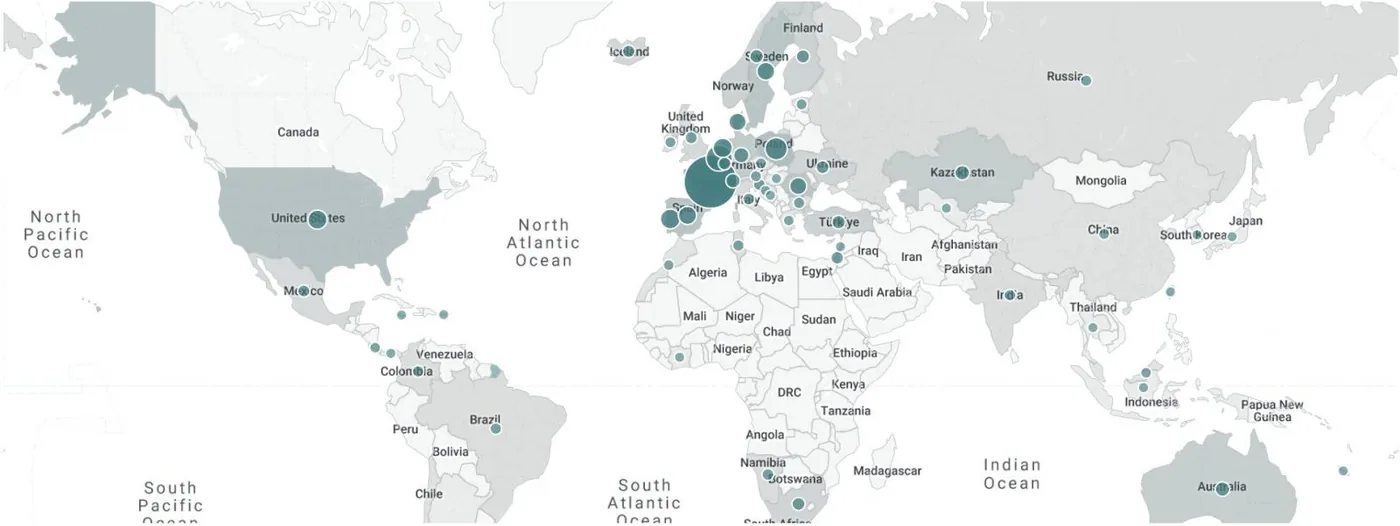 Internet search data showing exposed Danfoss refrigeration controllers.