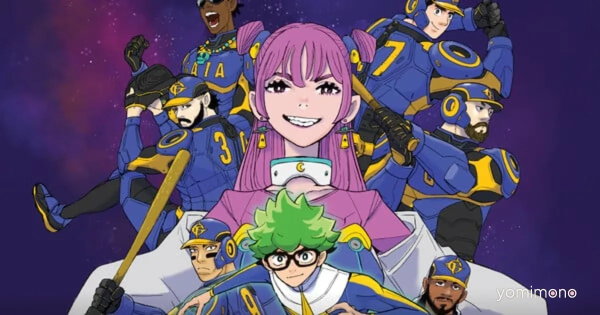 Promotional graphic featuring the comic release schedule.