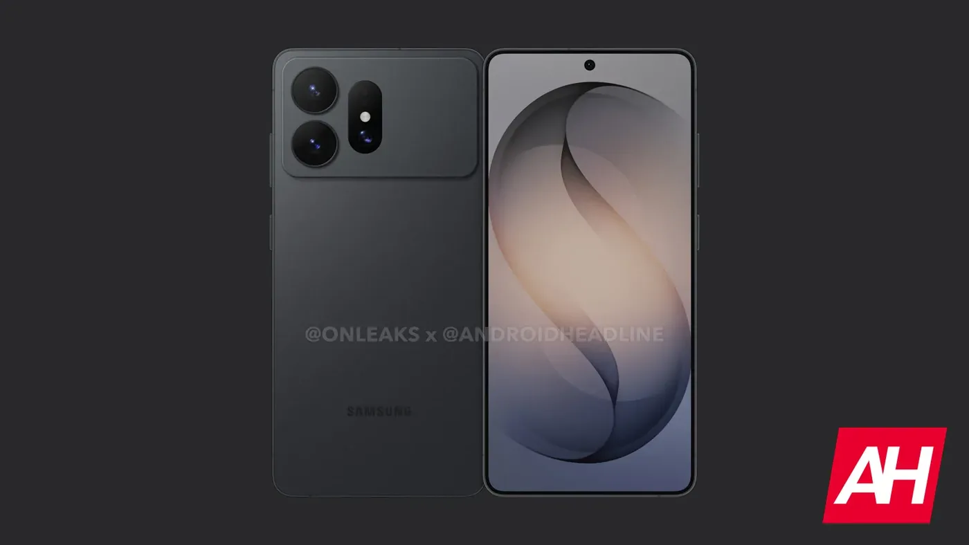 Concept render of the Galaxy S27 Ultra rear camera island