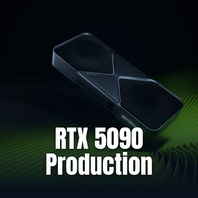 A close-up view of an Nvidia GeForce RTX graphics card against a dark background.