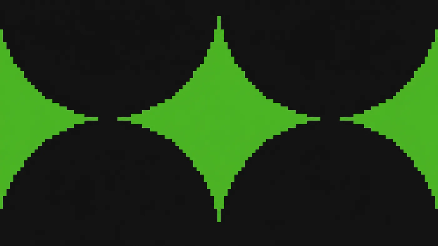 Illustration of Gemini AI in a block-based Minecraft environment.