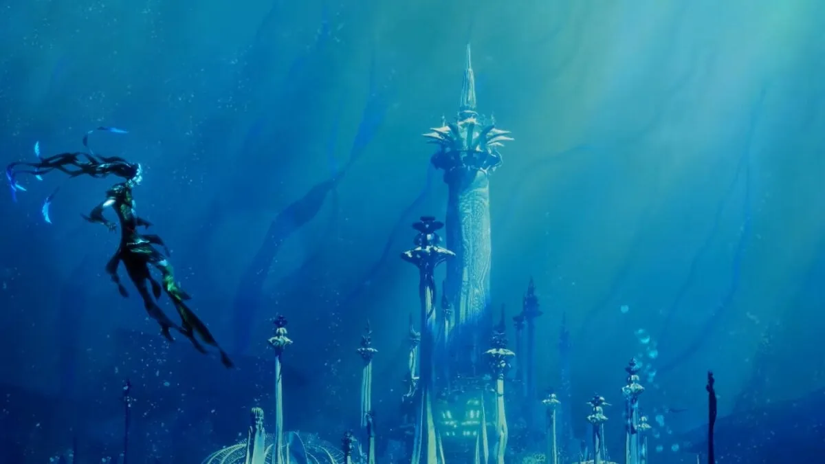 Promotional artwork for the Nauctis set that introduces god packs to Magic: The Gathering.