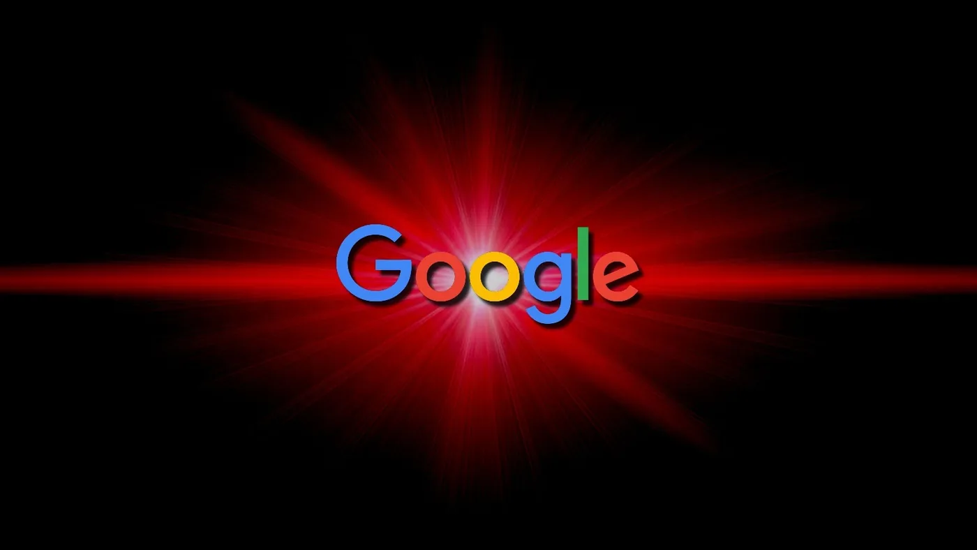 Google branding graphic illustrating the Google domain hijack incident.