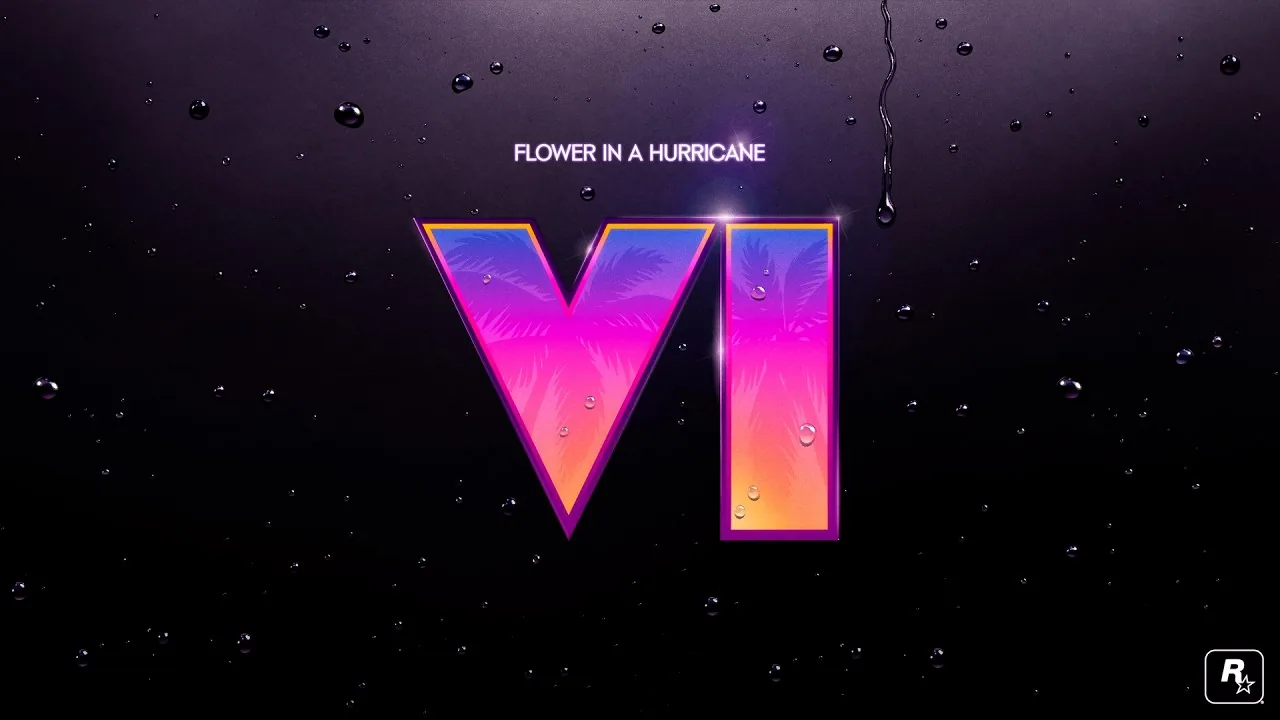 Cover artwork for the single Flower In A Hurricane by Justice.