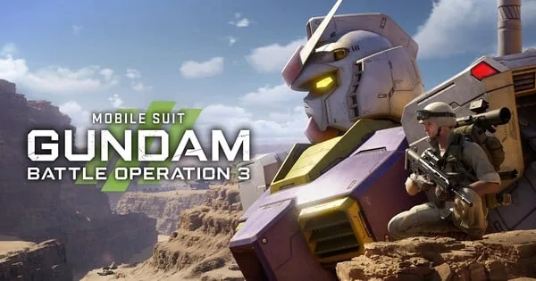 Bandai Namco promotional thumbnail for Gundam Battle Operation 3.