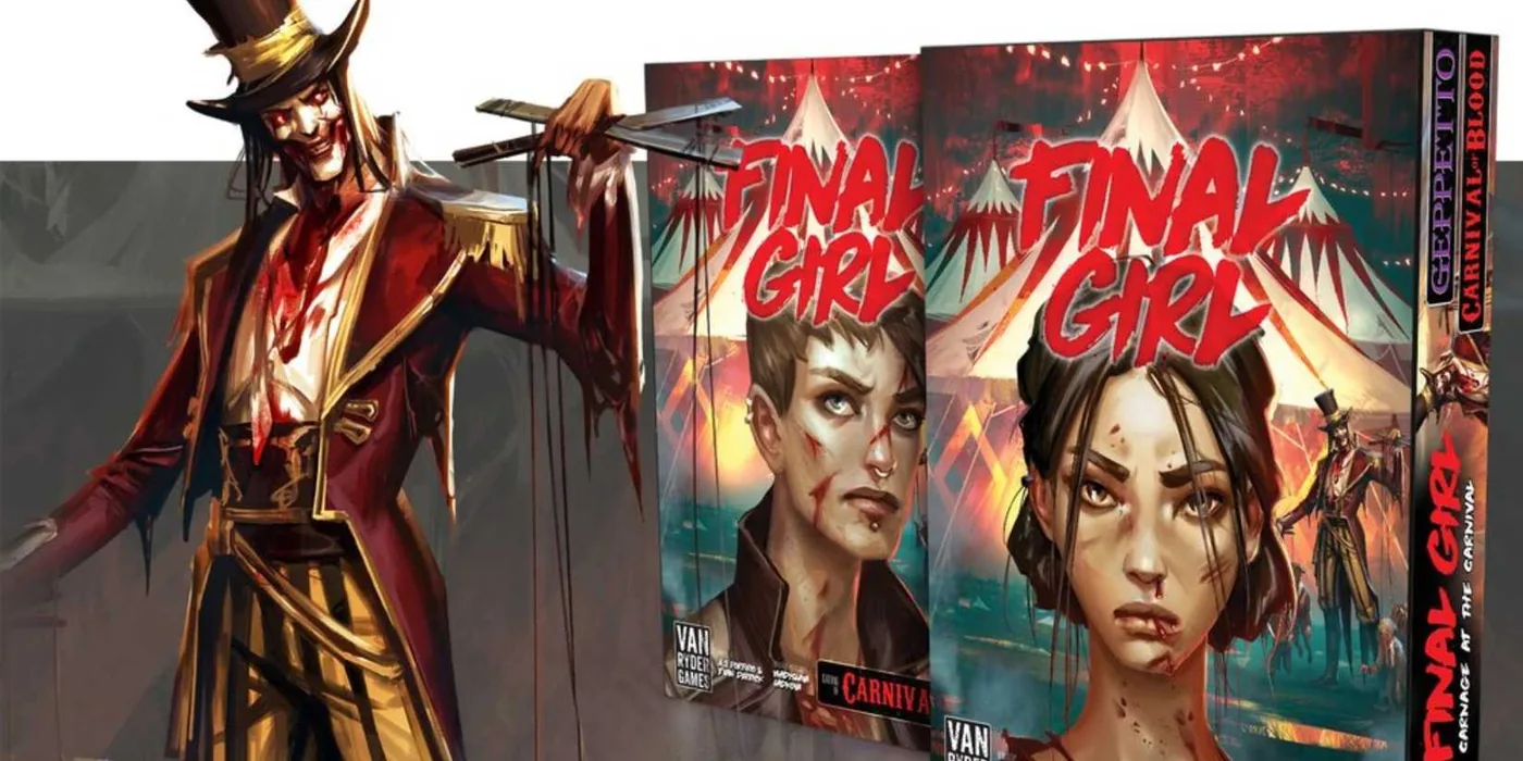 Final Girl box set showing survivors and killer artwork.