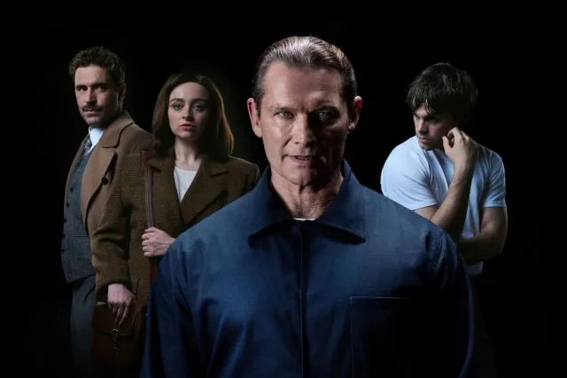The lead cast of the stage play The Silence of the Lambs