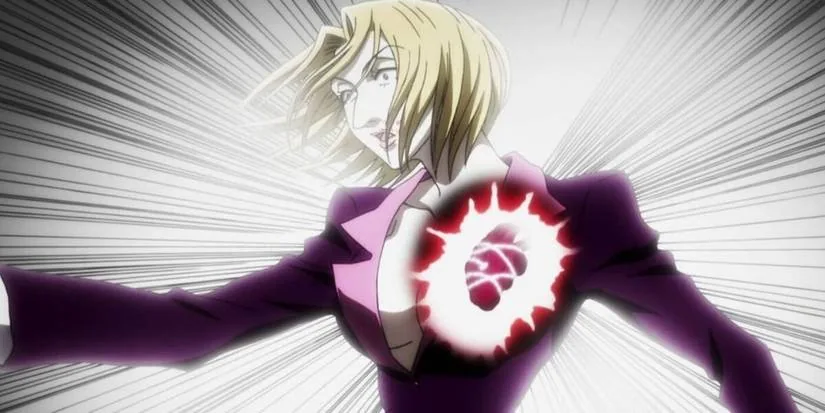 Pakunoda dies after firing her memory bomb in Hunter x Hunter