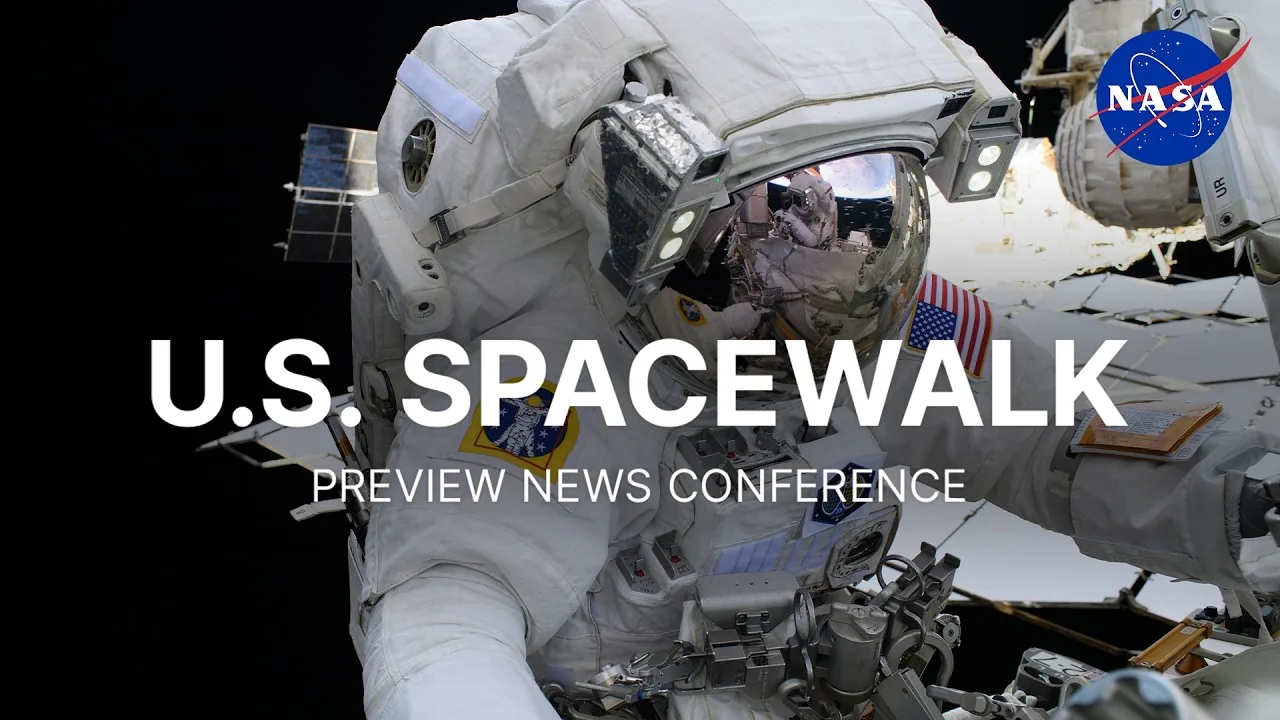 NASA briefing graphics for the October 2026 spacewalk preview
