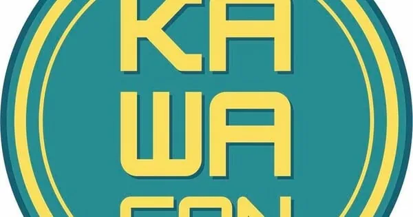 Promotional graphic announcing Kawacon Texas.