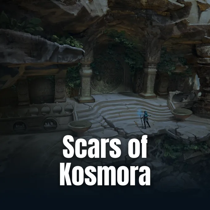 Promotional artwork for Kena Scars of Kosmora distributed by DualShockers reporting on the 2027 release window.