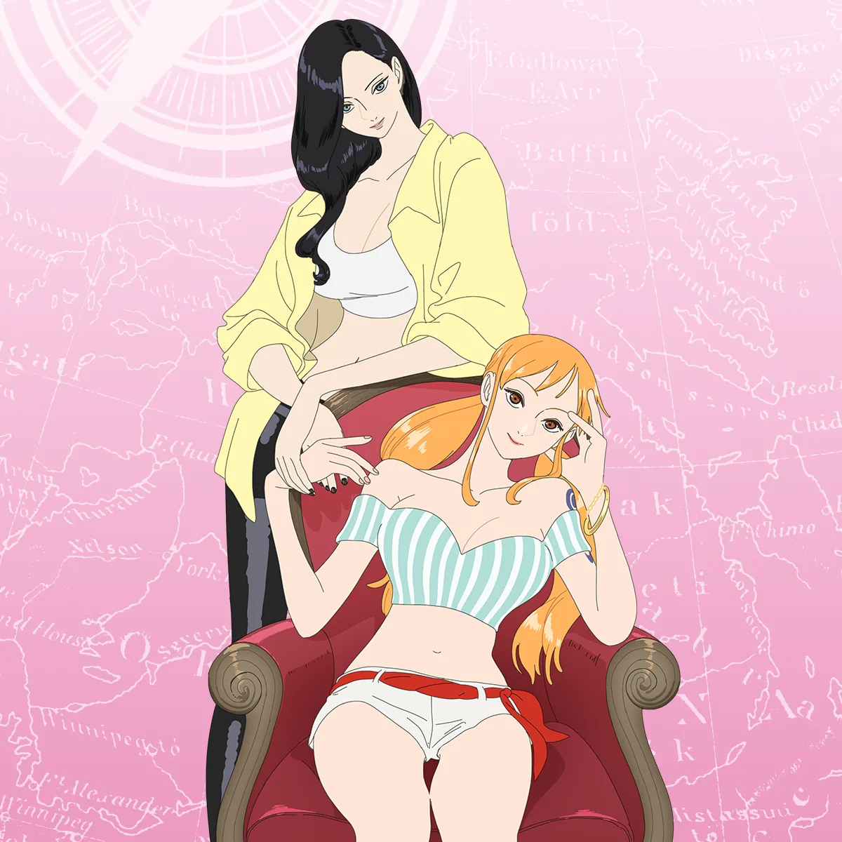 Promotional key visual artwork for the EB-05 ONE PIECE Heroines Edition vol.2 extra booster set.