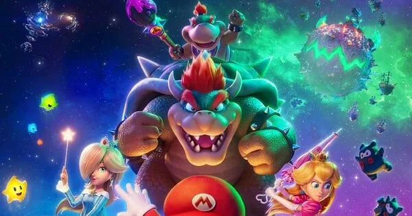 Promotional artwork for The Super Mario Galaxy Movie.