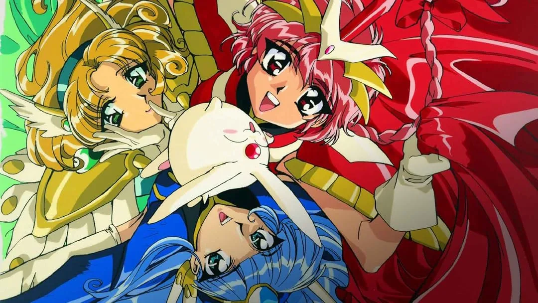 Broadcast graphic for the Magic Knight Rayearth 2026 television series