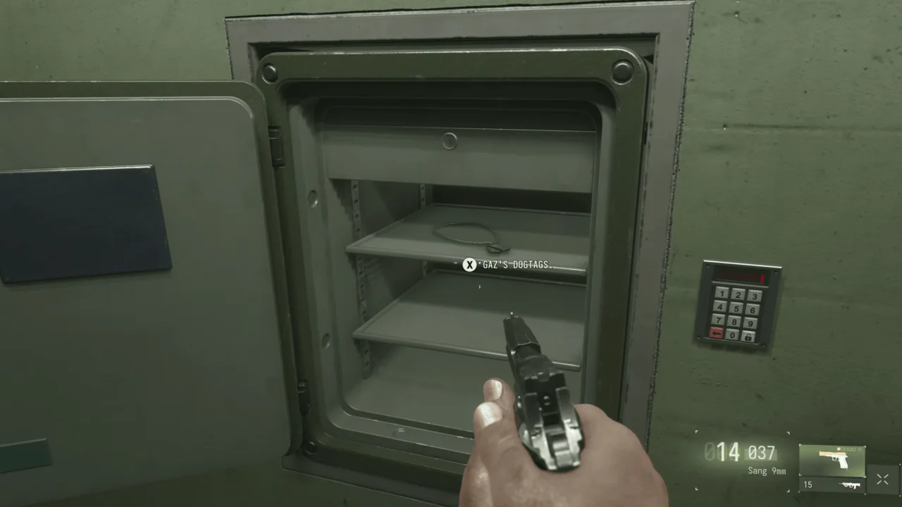 Gaz's dogtags displayed in Modern Warfare 4
