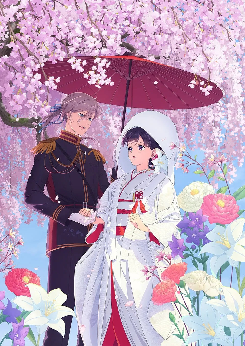Miyo Saimori and Kiyoka Kudo appearing together in the My Happy Marriage anime special episodes.