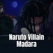 Anime style digital illustration featuring stylized hip-hop artists against a nighttime background with a full moon