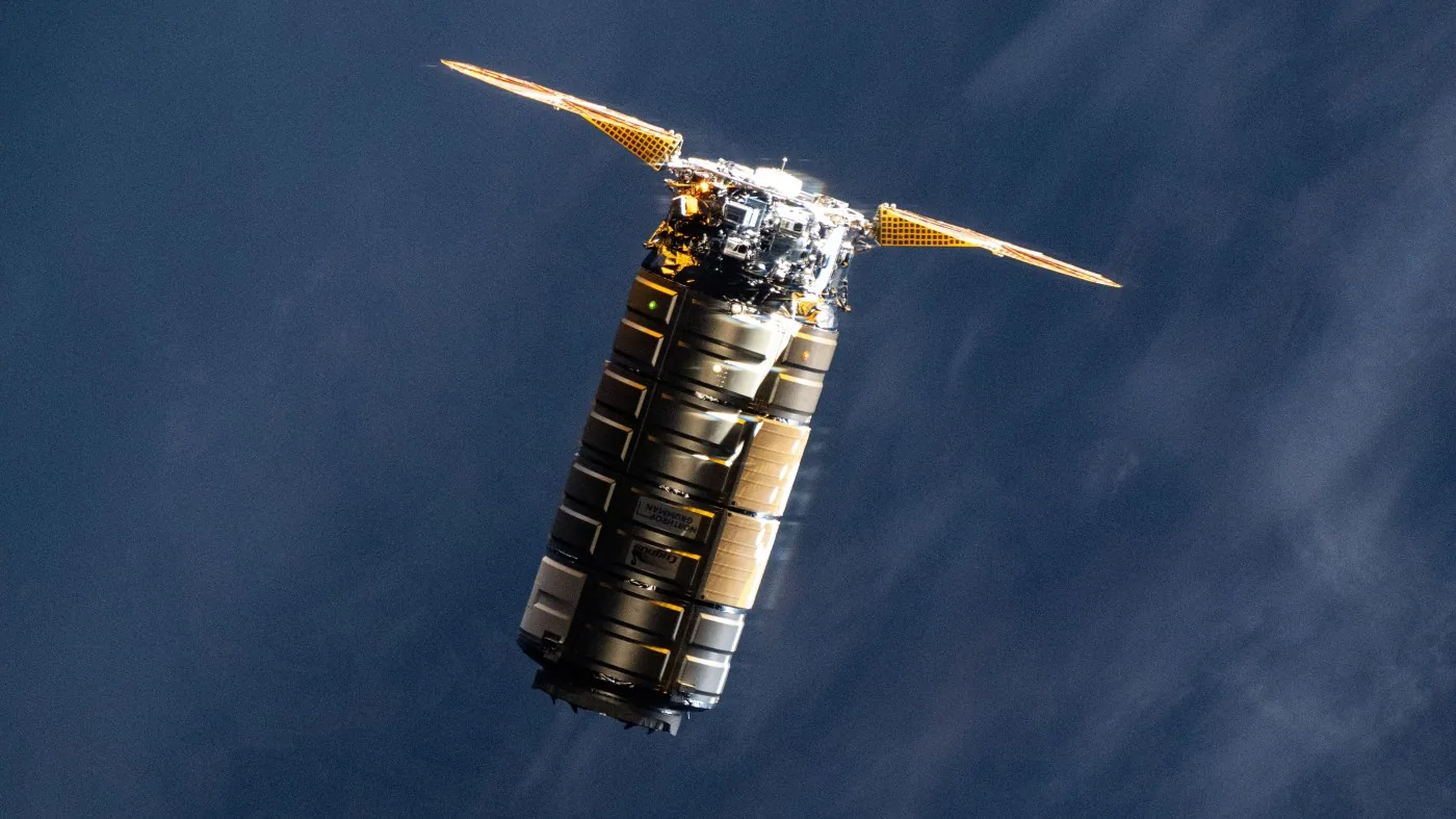 NASA coverage graphic for the Northrop Grumman CRS-24 Cygnus departure from the International Space Station.