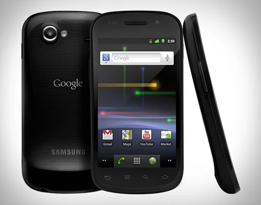 The Google Nexus S smartphone
