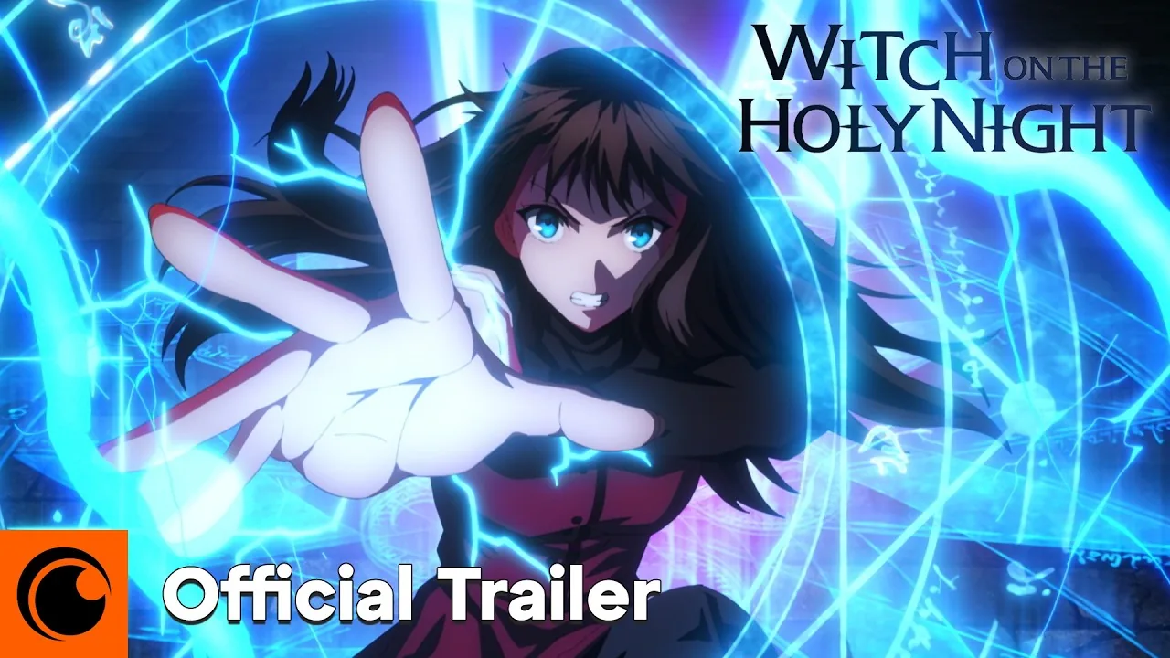 Official trailer visual for the Witch on the Holy Night theatrical anime film.
