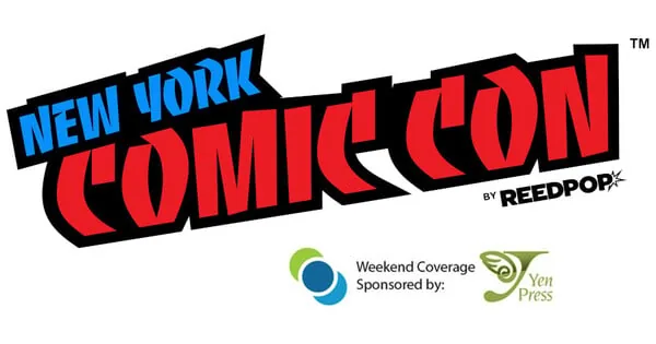 Attendees and showcase displays gather at the Jacob K. Javits Convention Center during NYCC anime presentations.