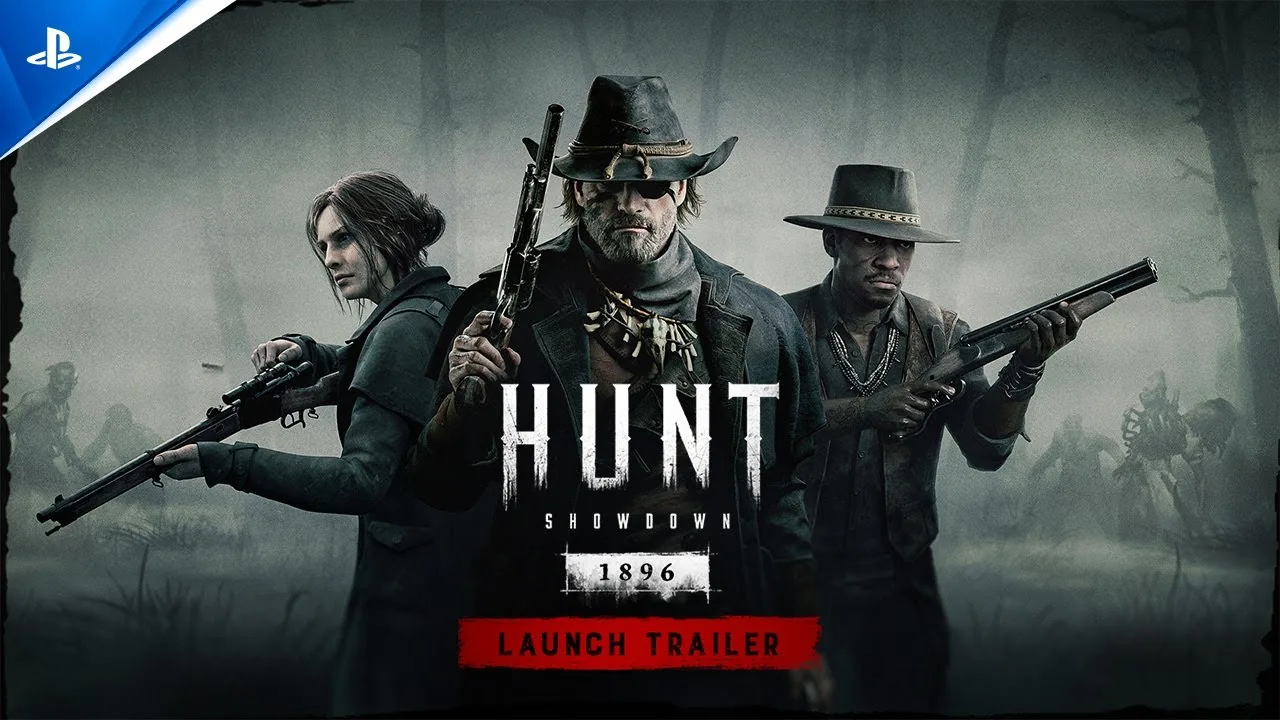 Hunt: Showdown 1896 launch trailer video thumbnail for PS5