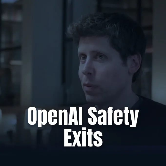 Sam Altman, CEO of OpenAI, following safety staff departures.