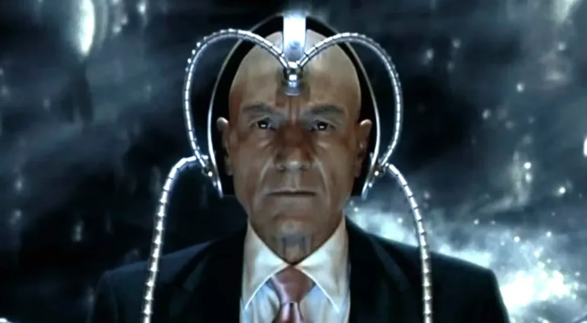 Patrick Stewart as Professor Charles Xavier in X-Men