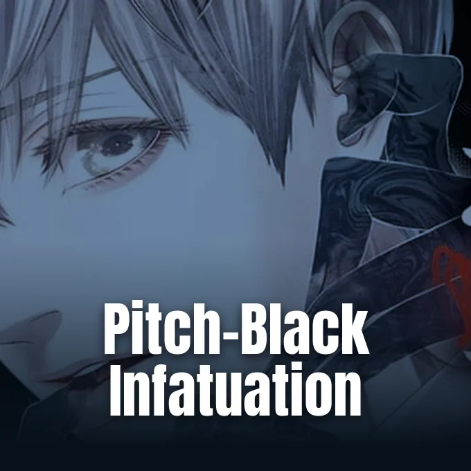 A close-up anime illustration focusing on a character with short grey hair and piercing eyes.