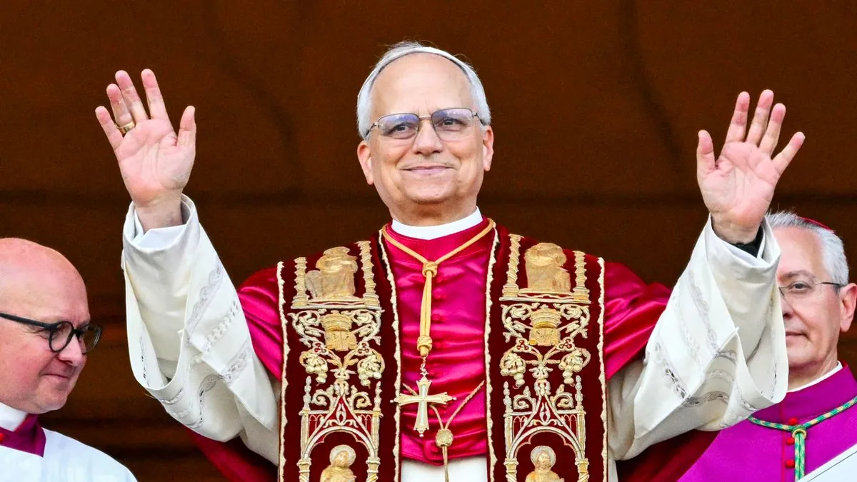 Pope Leo XIV photographed during formal Vatican responsibilities.