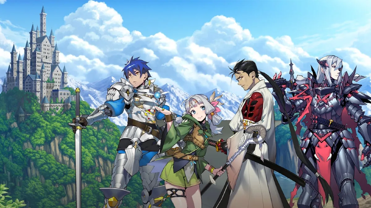 RPG Maker U2U title artwork for the P2D Map Editor Demo