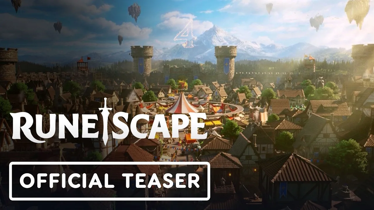 Official teaser artwork previewing Jagex's upcoming RuneScape MMORPG project RS4.