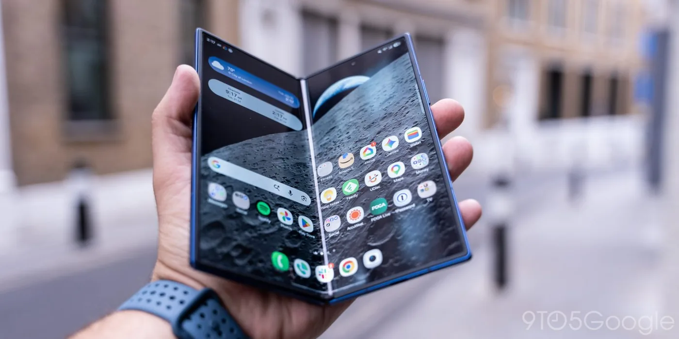 Samsung Galaxy Z Fold 7 foldable smartphone reviewed by 9to5Google.