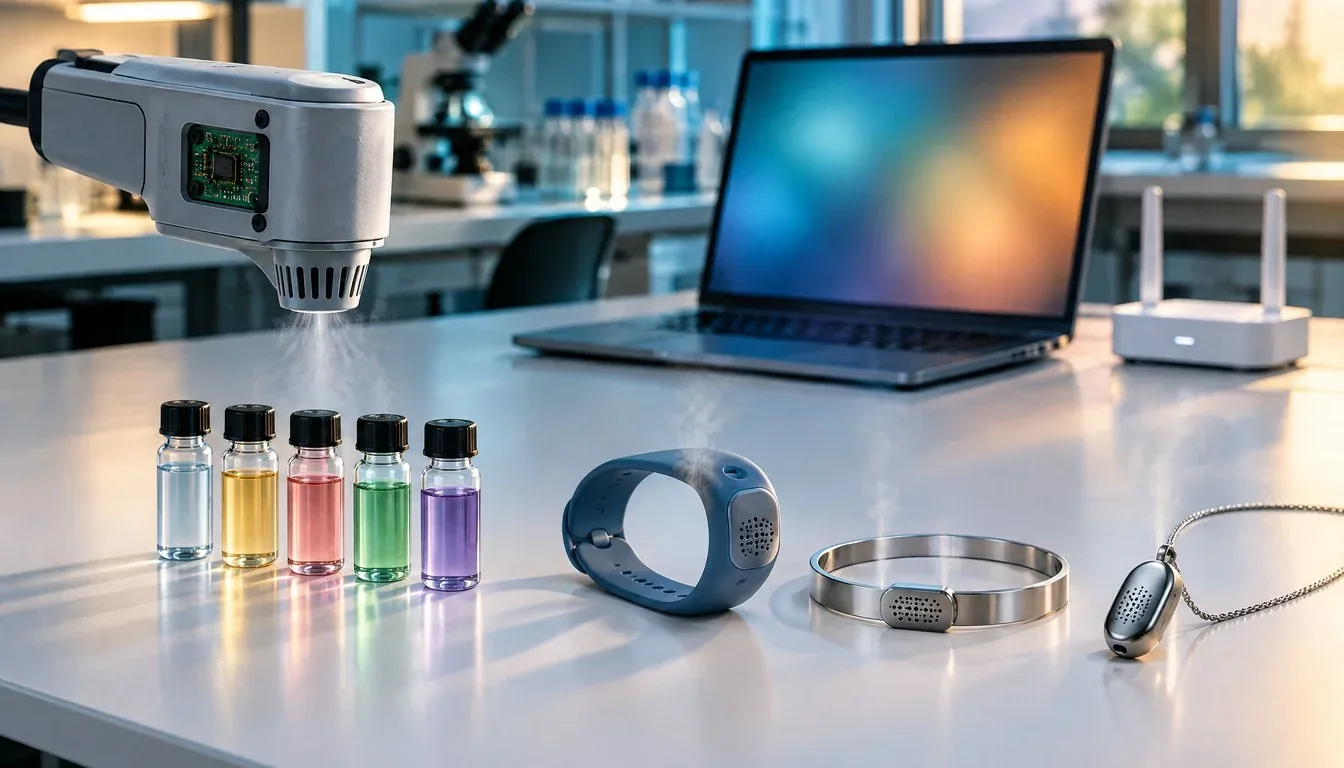 Ohio State Team Sends Scent Data Using Scentronic System — Shattered image