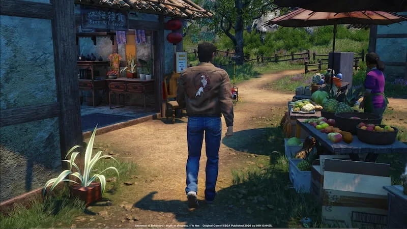 Martial arts combat in Shenmue 3
