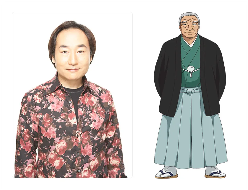 Character visual published on the Shin Oishinbo anime portal