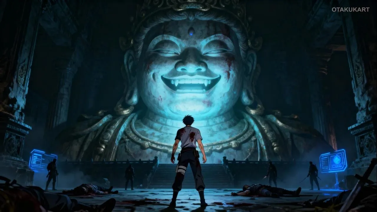 Cartenon Temple setting from Solo Leveling.