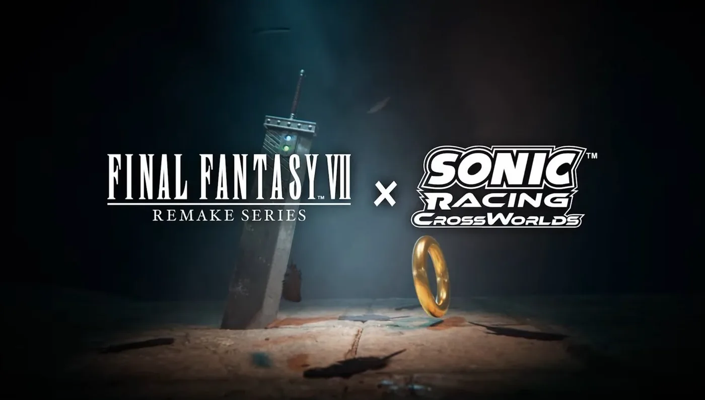 Promotional teaser image for the Final Fantasy 7 Remake crossover in the game.