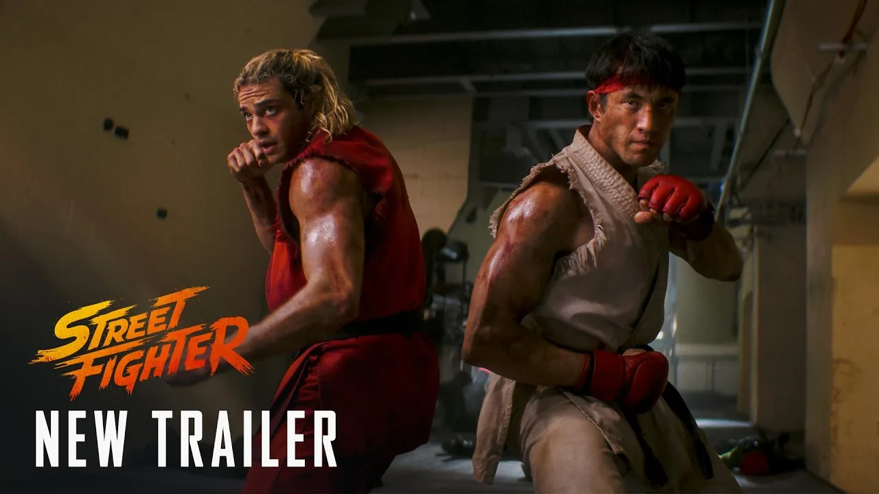 Promotional trailer frame for the live-action Street Fighter film.
